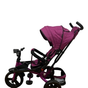 Tricicleta cu scaun reversibil si pozitie de somn, SL02 - Mov - Img 14