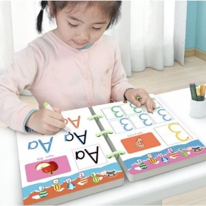 Carte educativa reutilizabila cu planse imprimate, Urmeaza linia punct cu punct - Img 13