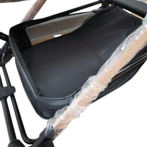 Carucior 2 in 1cu maner reversibil, transformabil landou-sport, 518 Negru - Img 8