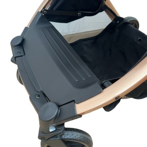 Carucior sport pliabil, tip troller, cu suspensii si husa picioare, C9 gri - Img 8