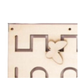 Centru Cub cu activitati multiple, tip Busy Board, din lemn - Img 13
