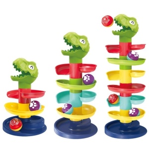 Circuit cu bile Dino, 5 nivele - Img 3