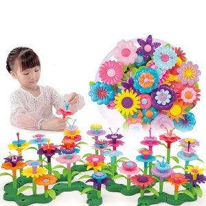 Joc creativ de construit STEM Gradina cu Flori, 93 piese - Img 8