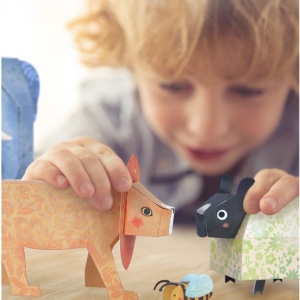 Joc de creatie Origami cu 10 animale - Img 4