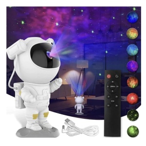 Lampa cu proiectii Galaxy Astronaut, cu telecomanda - Img 16