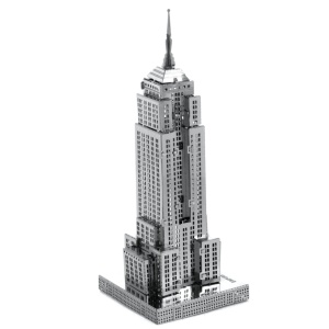 Macheta 3D Metal Empire State Building, scara 1:4200 - Img 1