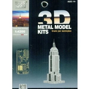 Macheta 3D Metal Empire State Building, scara 1:4200 - Img 2