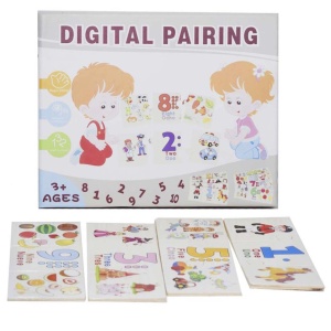 Puzzle de Asociere cu Numere si Imagini, 30 Piese - Img 2