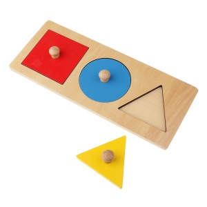 Puzzle Incastru de Mari Dimensiuni, cu Forme Geometrice - Img 1