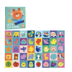 Set 40 carduri pentru decupaj si activitati creative – Animale, Vehicule, Fructe, Dinozauri - Img 1