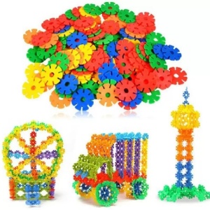 Set educational STEM de constructie cu discuri, 78 piese - Img 5