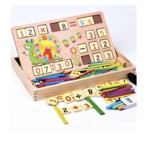 Tabla Multifunctionala De Matematica Din Lemn - Img 6
