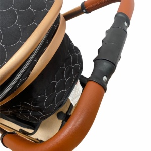 Carucior 3 in 1, cu suspensii, reversibil, T9 - albastru - Img 16