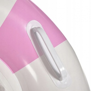 Colac Gonflabil pentru Copii cu Scaunel Interior – Summer, Model Roz cu Alb - Img 5