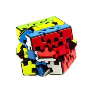Cub mecanic 3x3x3, Yumo Gear Cube, de viteza Speedcube - Img 3