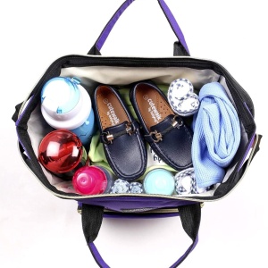 Geanta rucsac Living Share pentru mamicile de bebelusi, bleumarin - Img 6