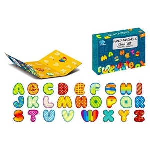 Joc Puzzle magnetic literele alfabetului Fancy Chartlet - Img 1