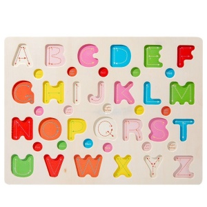 Joc tip Montessori 3 in 1, Fishing Beads, invata Literele - Img 6