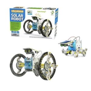 Kit robotica 14 in 1, de constructie cu energie solara - Img 1