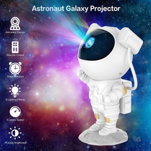 Lampa cu proiectii Galaxy Astronaut, cu telecomanda - Img 8