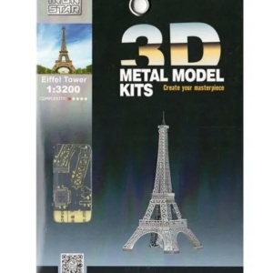 Macheta 3D Metal Turnul Eiffel scara 1:3200 - Img 4