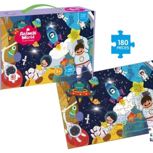 Puzzle clasic, 180 piese, Spatiul Cosmic - Img 2