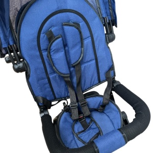 Tricicleta cu scaun reversibil si pozitie de somn, SL02 - Albastru - Img 14