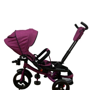 Tricicleta cu scaun reversibil si pozitie de somn, SL02 - Mov - Img 12