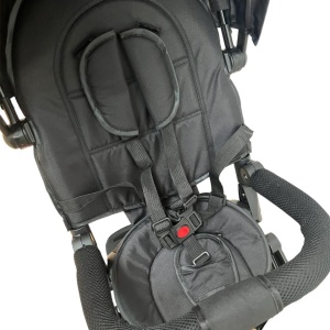 Tricicleta cu scaun reversibil si pozitie de somn, SL02 - Negru - Img 13