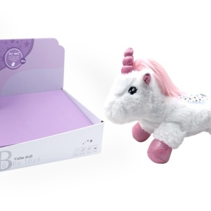 Unicornul Sparkle alb muzical cu proiectii luminoase - Img 2