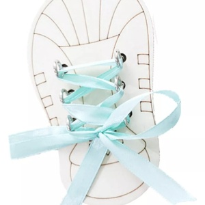 Accesoriu pentru Busy Board Pantof cu siret, din lemn - Img 5