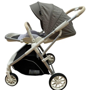 Carucior reversibil pliabil, cu husa picioare, 0-36 luni, C7 Verde - Img 14