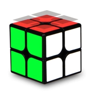 Cub mecanic 2x2x2, multicolor Black Line, de viteza Speedcube mecanic - Img 2