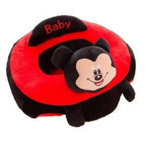 Fotoliu Maxi Minnie Mouse pentru bebe invat sa stau in sezut, 60 cm - Img 5