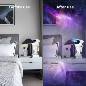Lampa cu proiectii Galaxy Astronaut, cu telecomanda - Img 10