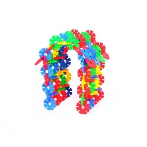 Set educational STEM de constructie cu discuri, 78 piese - Img 6