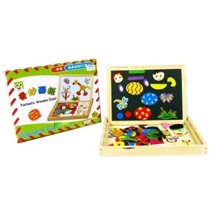 Tabla Din Lemn 3 In 1 Curtea Bunicii - Img 4