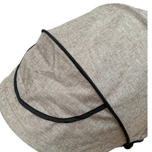 Tricicleta cu scaun reversibil si pozitie de somn, SL02 - Crem - Img 14