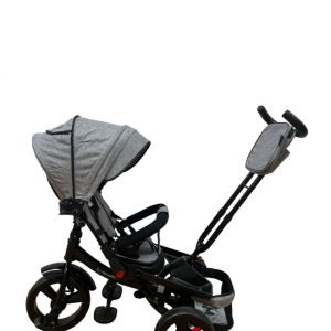 Tricicleta cu scaun reversibil si pozitie de somn, SL02 - Gri - Img 10