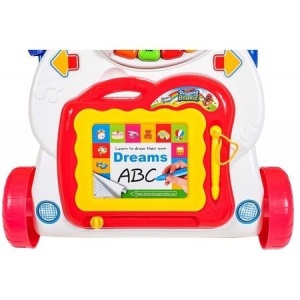 Antemergator 2 in 1 cu activitati, pian si tablita de scris - Img 6