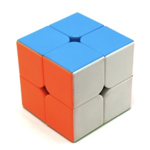 Cub mecanic 2x2x2, multicolor, Stickerless, de viteza Speedcube mecanic - Img 4