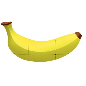 Cub mecanic 2x2x3 - Banana - Img 1