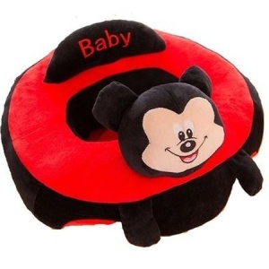 Fotoliu Maxi Minnie Mouse pentru bebe invat sa stau in sezut, 60 cm - Img 1