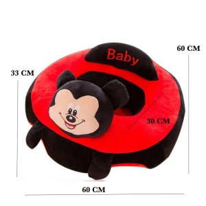 Fotoliu Maxi Minnie Mouse pentru bebe invat sa stau in sezut, 60 cm - Img 6