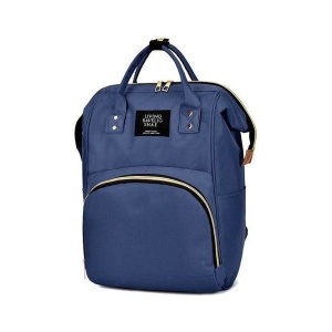 Geanta rucsac Living Share pentru mamicile de bebelusi, bleumarin - Img 7