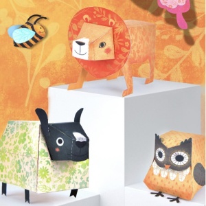 Joc de creatie Origami cu 10 animale - Img 12