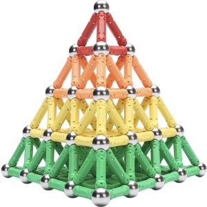 Joc STEM de constructie Magnetic Sticks Witka, cu 230 piese - Img 2