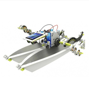 Kit robotica 14 in 1, de constructie cu energie solara - Img 11