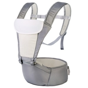 Marsupiu ergonomic cu scaunel de sustinere, MD2001, gri - Img 1