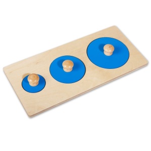 Puzzle Incastru de Mari Dimensiuni, cu Cercuri - Img 1